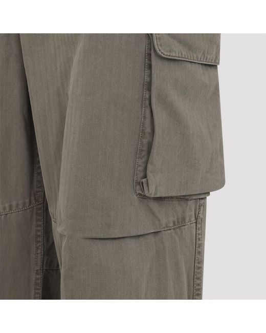 Our Legacy Gray Mount Cargo Pants for men