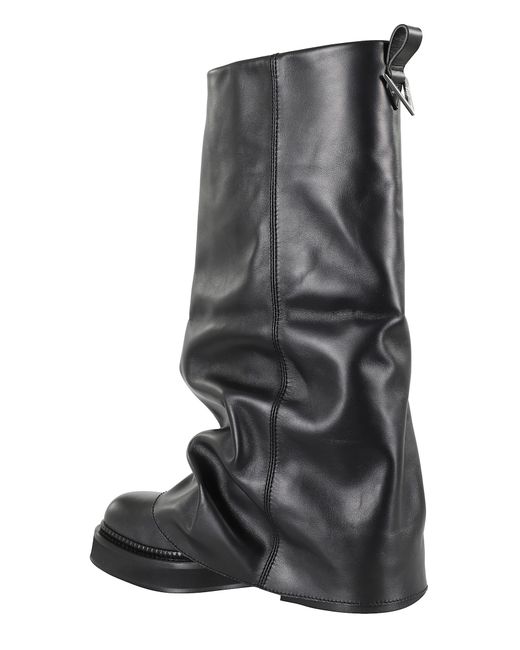 The Attico Black Robin Boots