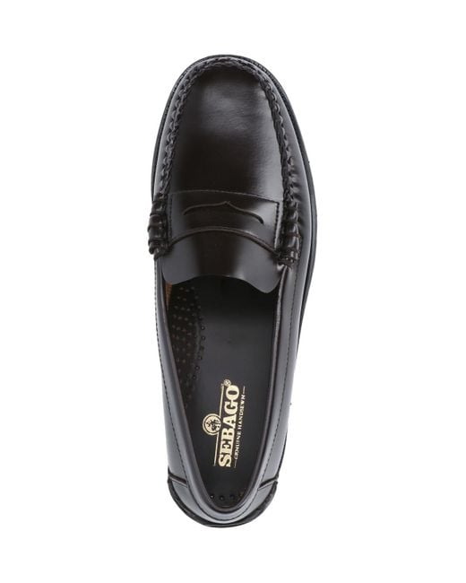 Sebago Black Classic Dan Loafer for men