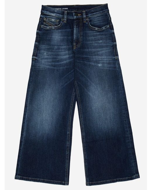 DIESEL Blue Jeans Stretch Cotton for men