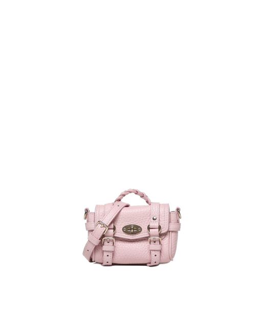 Mulberry Pink Mini Alexa Shoulder Bag