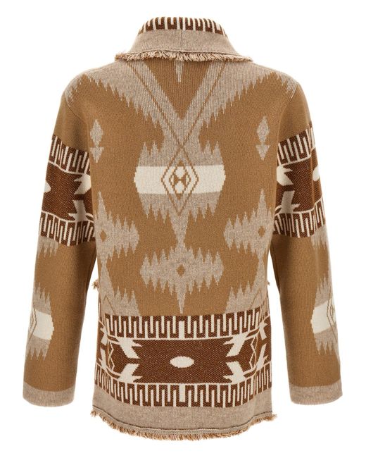 Alanui Brown Icon Sweater, Cardigans for men