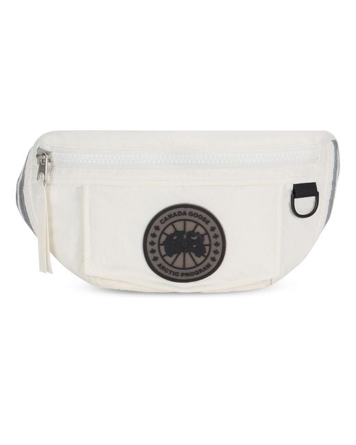 Canada Goose Gray Belt Bag Technical Fabric Polyamide for men