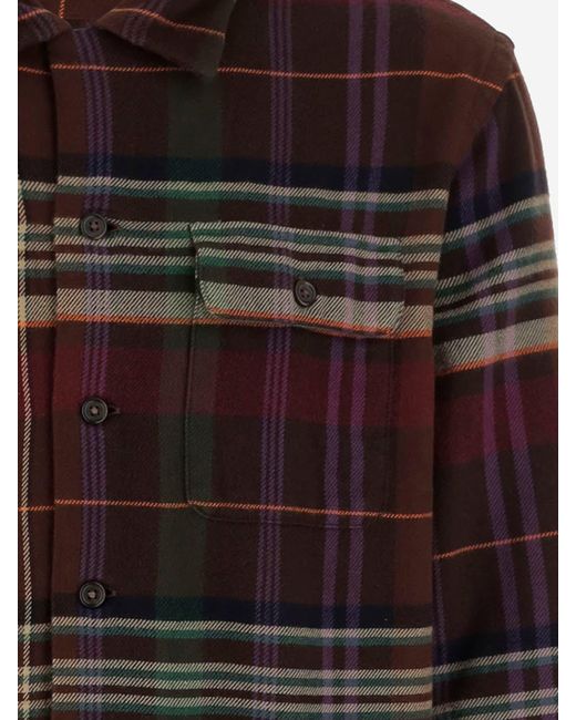 Polo Ralph Lauren Black Cotton Shirt With Check Pattern for men