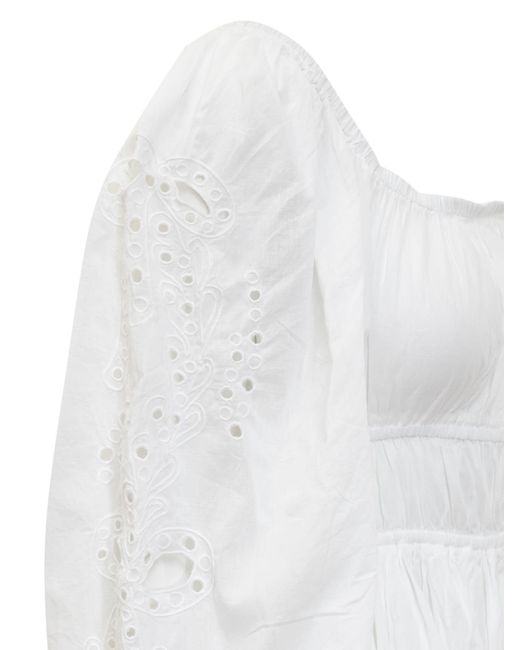 Pinko White Fandango Dress
