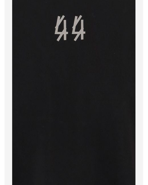 44 Label Group Black Cotton T-Shirt T-Shirts for men