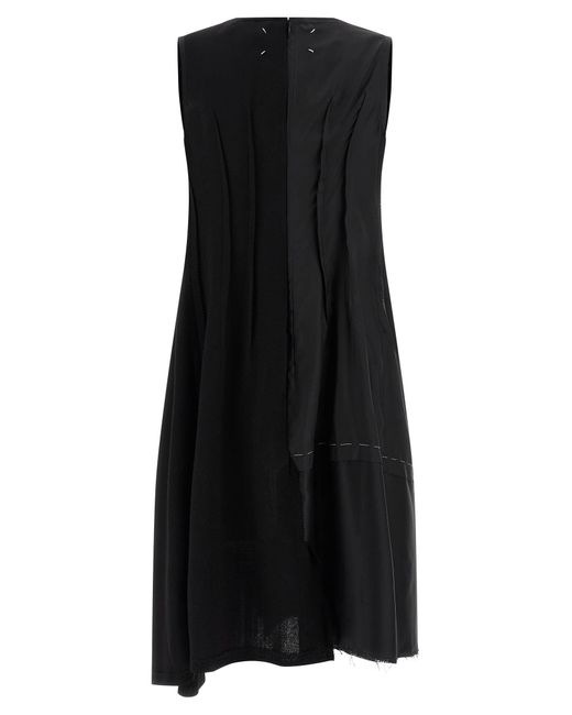 Maison Margiela Black Panel Dress