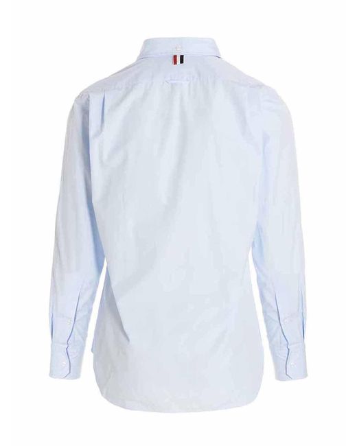 Thom Browne White Cotton Shirt for men