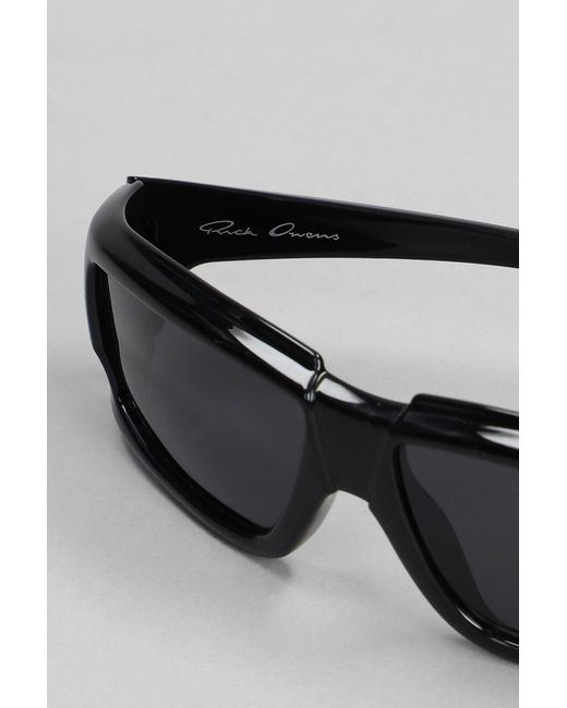 Rick Owens Gray Rick Sunglasses