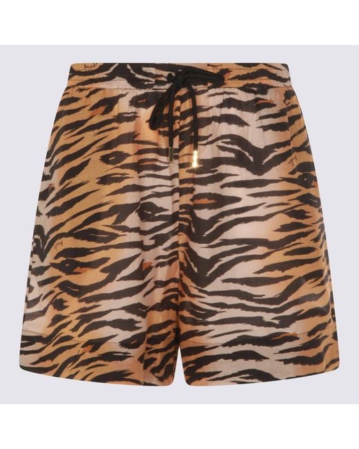 Pinko Natural Shorts _100 Co