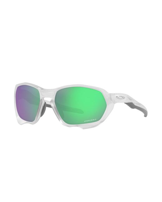 Oakley Green Plazma Oo9019 Sunglasses