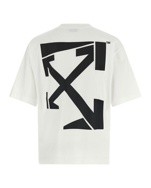 Off-White c/o Virgil Abloh White 'Run Arrow' T-Shirt for men