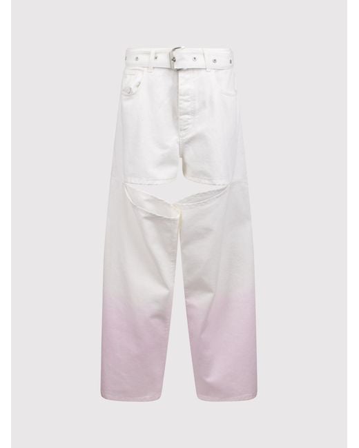 Ssheena Pink Denim Trousers