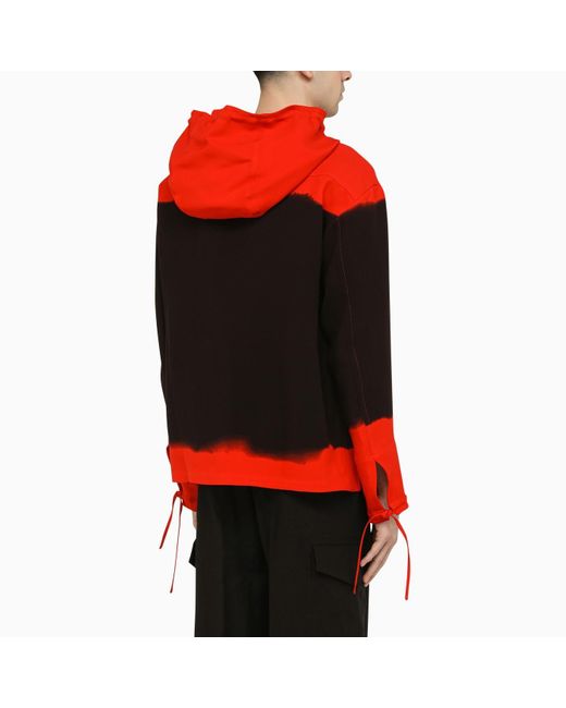 Ferragamo Red Hoodie for men