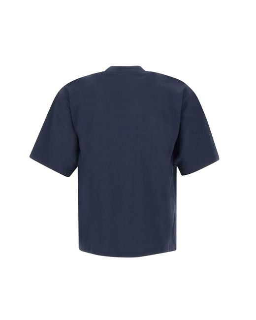 Marni Blue Organic Cotton T-shirt for men