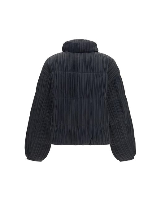 GONGDID DESIGN Blue Puffer Jacket Inner: Goose Down