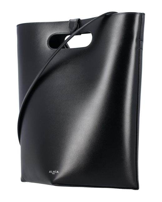 Alaïa Black Folded Tote Bag