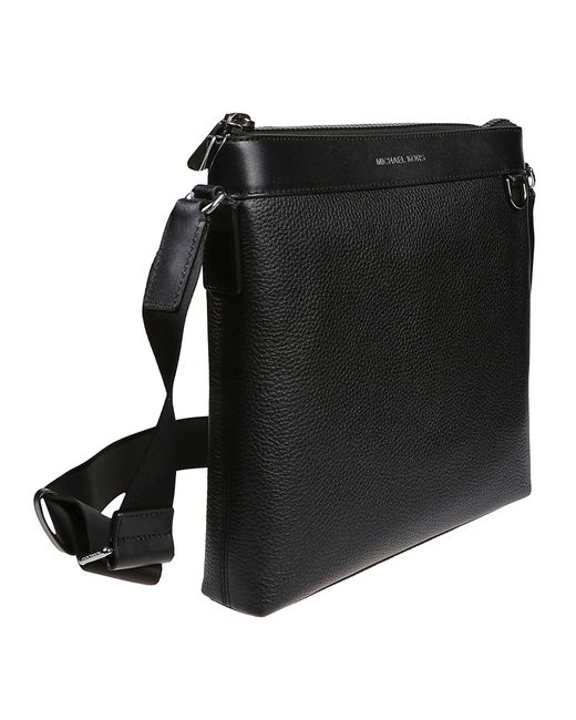 Michael Kors Black Greyson Messenger Bag for men