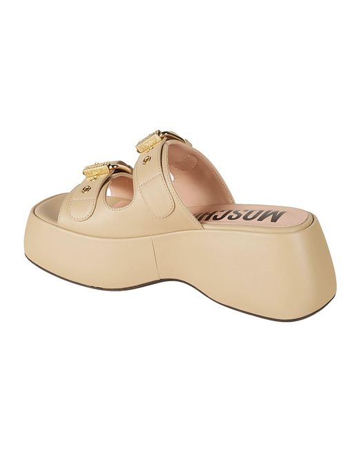 Moschino Natural Dolly75 Sandals
