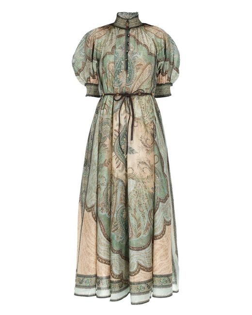 Zimmermann Multicolor Billow Wonderlust Dress