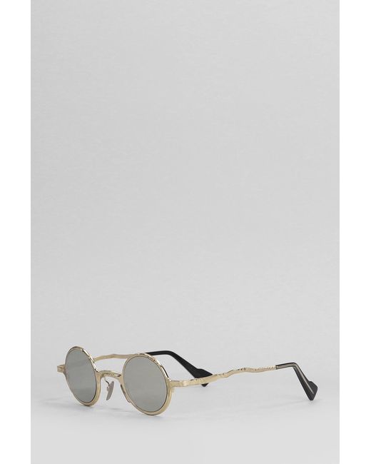 Kuboraum Multicolor Z17 Sunglasses In Gold Metal Alloy