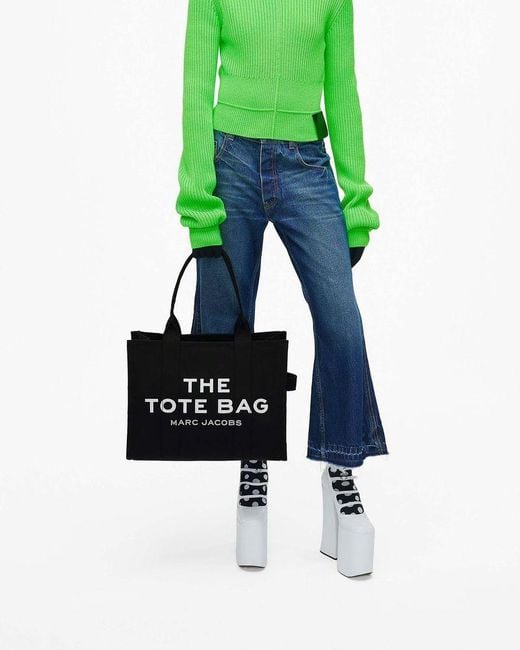 Marc Jacobs Black Tote Bag Cotton Tote-Bags