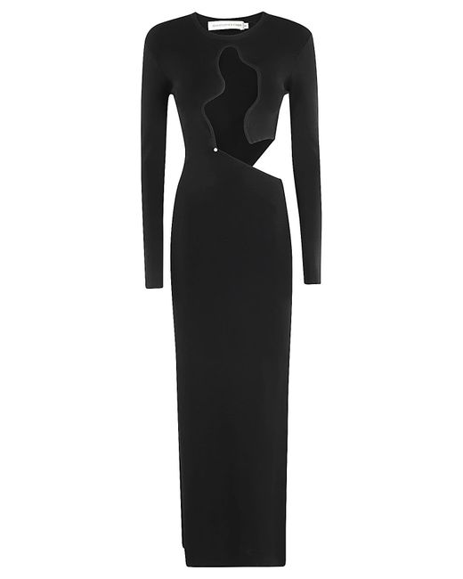 Christopher Esber Black Salacia Cutout Maxi Dress