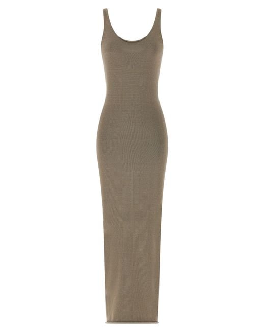 Entire studios Natural Raw Knit Dress Cotton