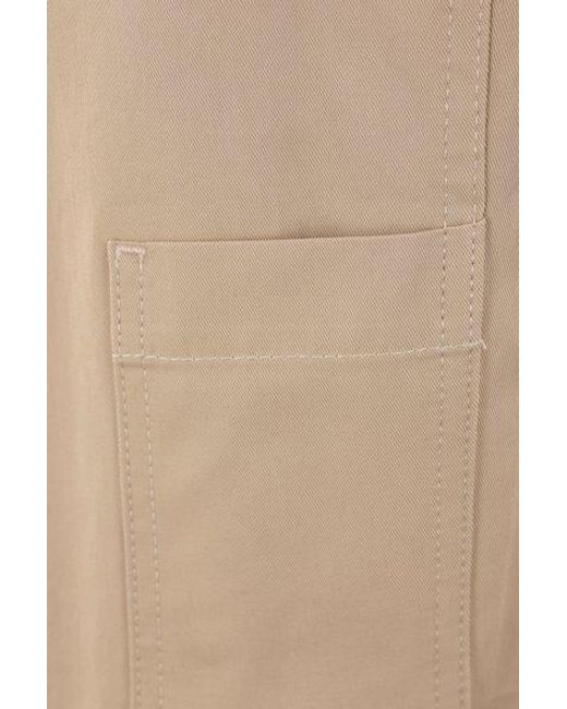 MM6 by Maison Martin Margiela Natural Trousers for men