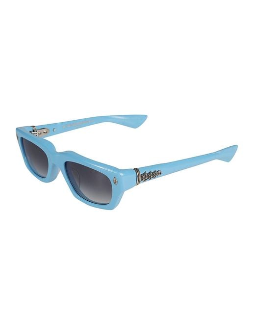 Chrome Hearts Blue Idawanna Sunglasses