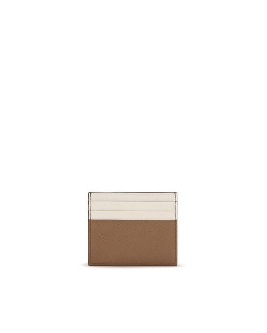 Prada Natural Calf Leather Bos Taurus Wallet for men