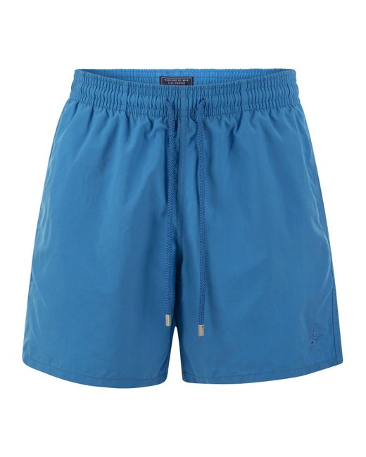 Vilebrequin Blue Water-Reactive Sea Shorts With Stars for men