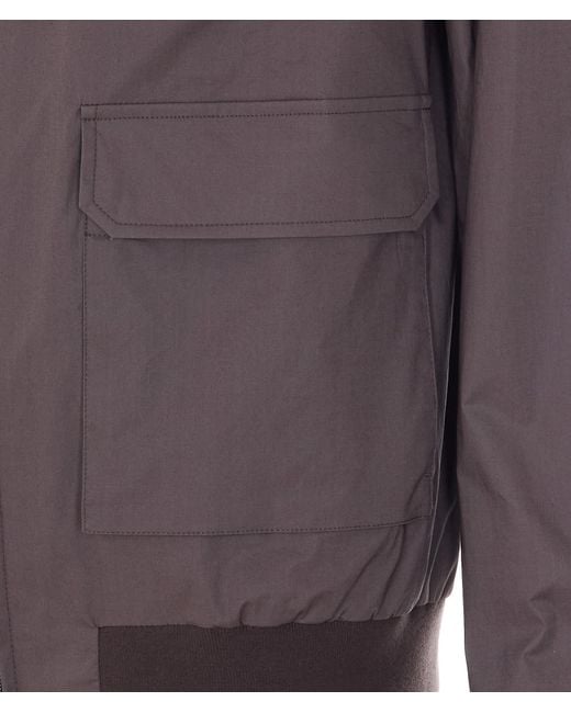Herno Purple Jackets Cotton for men