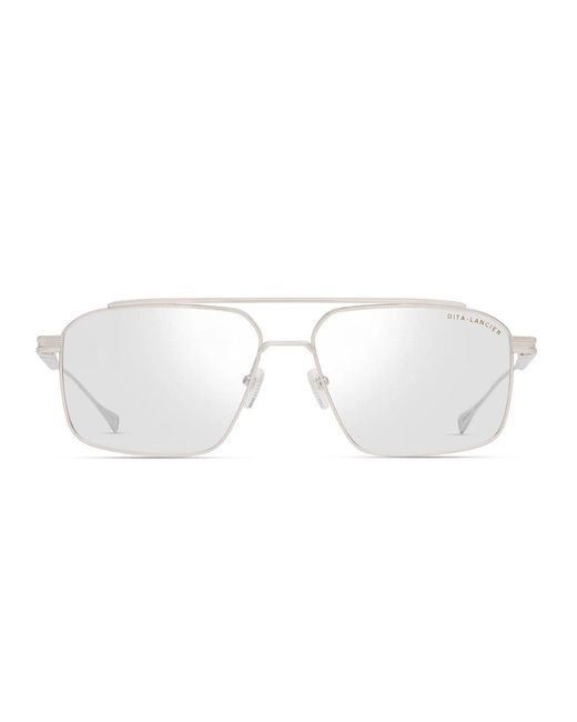 Dita Lancier White Lsa Dlx134 Titanio Eyewear