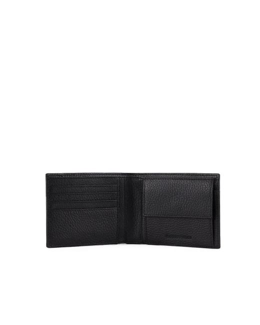 Emporio Armani Black Wallet+Card Holder Set for men