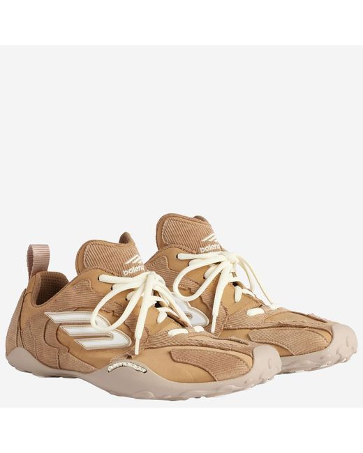 Balenciaga Brown Monday Ultra Sneakers Upper: Cotton Trainers
