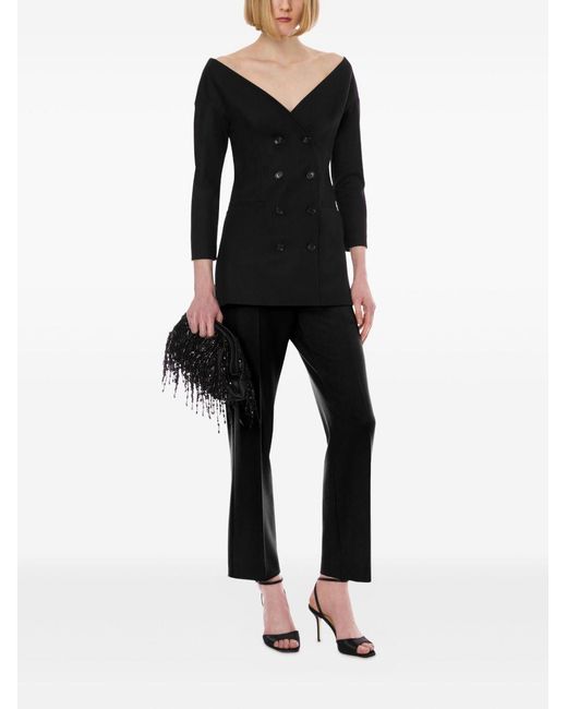 Alberta Ferretti Black Blazer