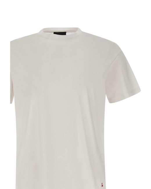 Peuterey White Cleats Mer Cotton T-Shirt for men