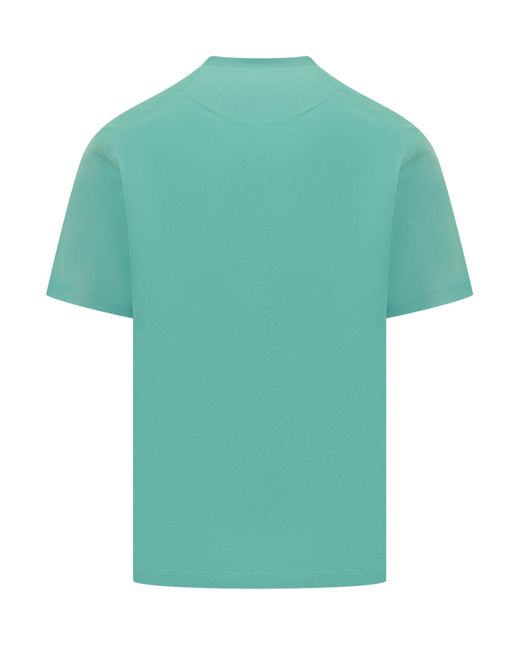 Y-3 Green T-Shirt With Logo
