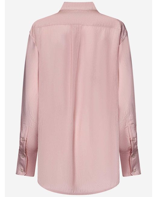 Victoria Beckham Pink Shirt