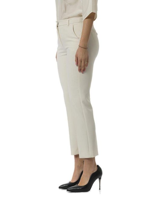 Weekend by Maxmara Natural Rana Straight Cut Pants