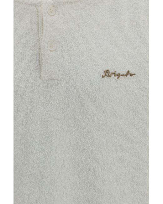 Axel Arigato White Tag Crewneck Sweater Cotton; Polyamide; Polyester for men