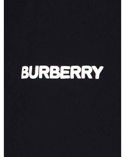 Burberry Blue Logo Sports Pants for men