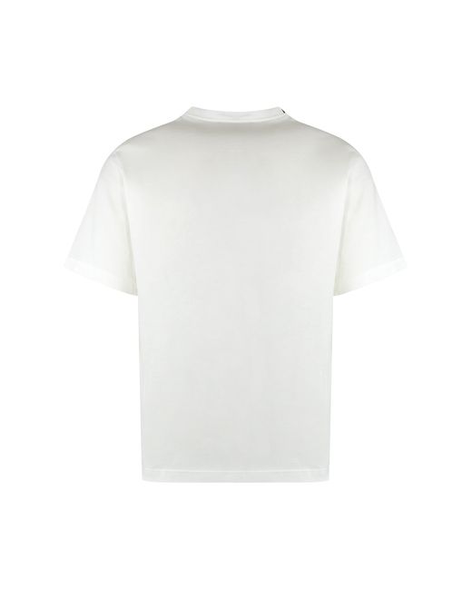 Dolce & Gabbana White Cotton Crew-Neck T-Shirt T-Shirts for men