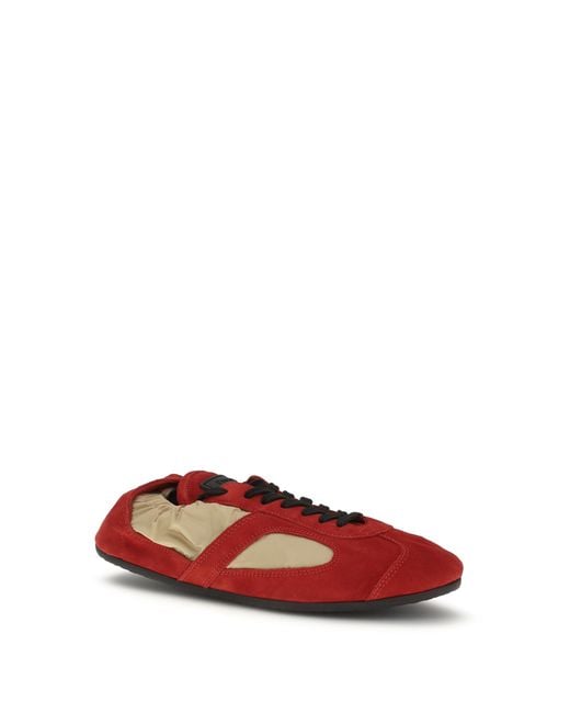 Proenza Schouler Red Soft Track Sneakers