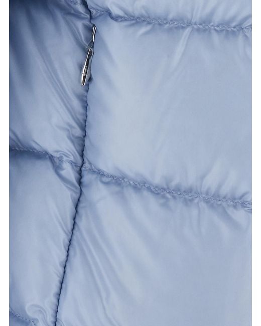 Herno Blue Short Down Jacket Puffer