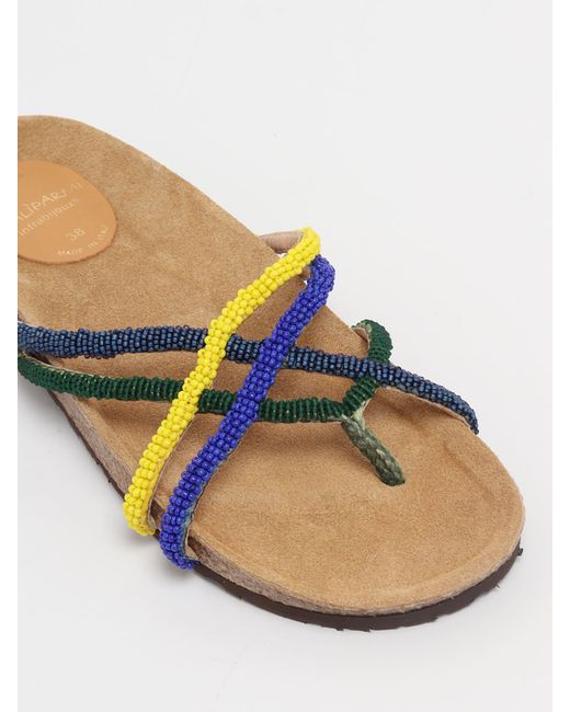 Maliparmi Multicolor Fabric Sandal