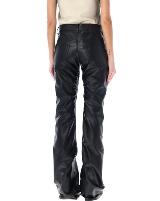 Y. Project Blue Eco Leather Pants