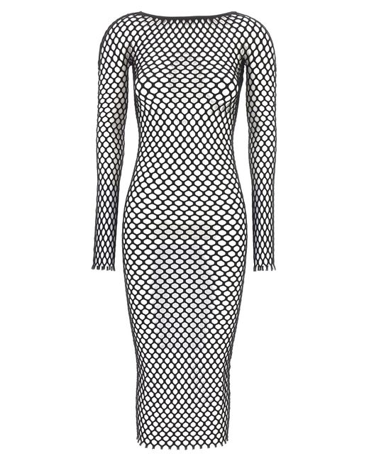 Roberto Cavalli Black 'Anatomic' Dress