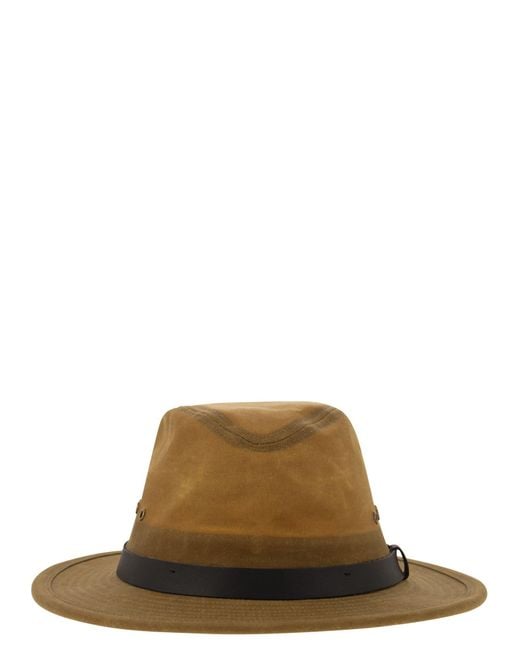 Filson Brown Classic Full-Brimmed Hat for men